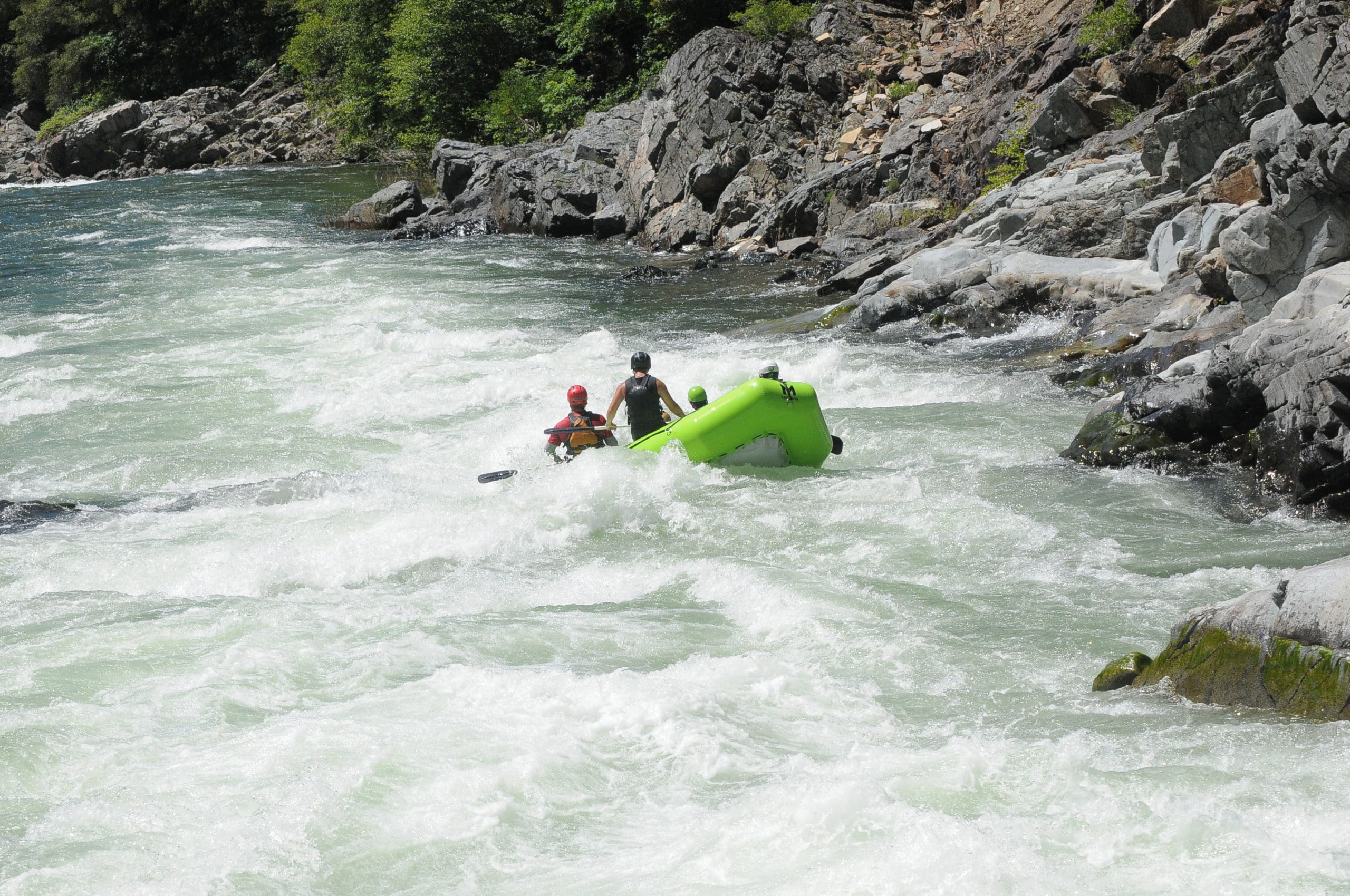 North Fork Yuba River Rafting Trip Day Maytag Run