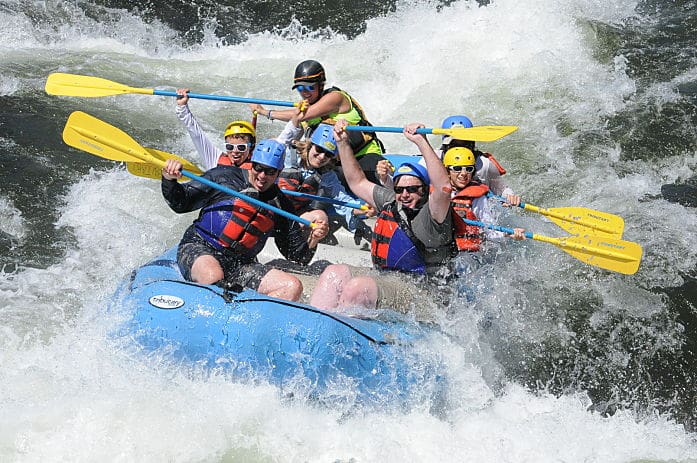 Rafting on the South Fork American River