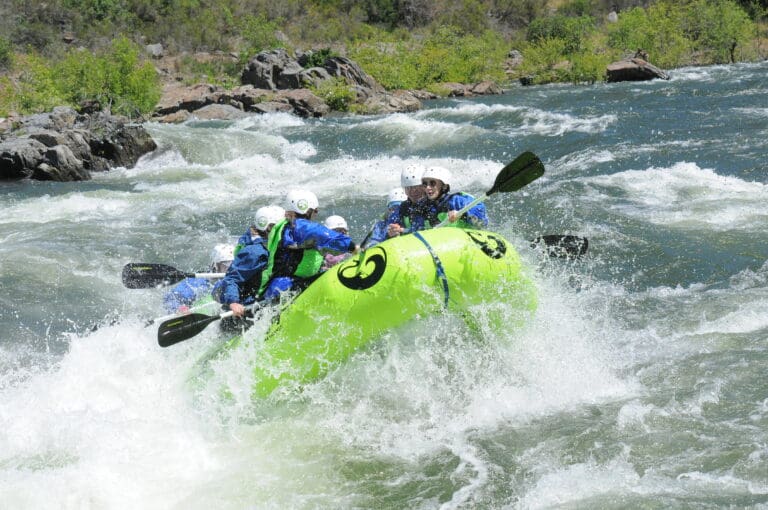 South Fork American River Rafting with Raft California