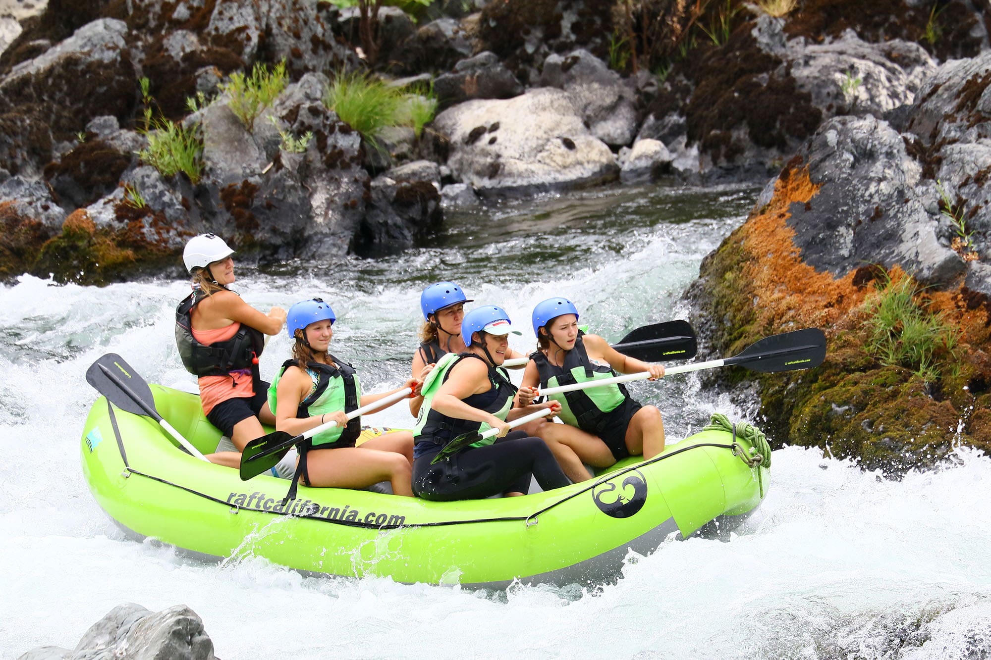 Trinity River White Water Rafting | Big Bar - 1/2 Day Family River Trips