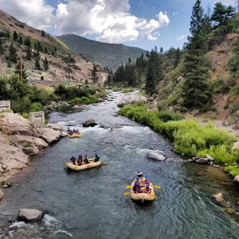 Whitewater Rafting on the Truckee River
