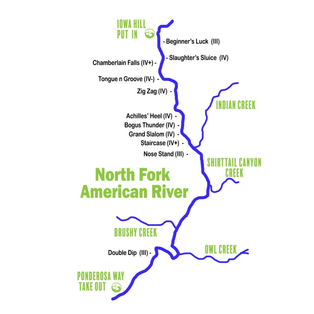 North Fork American River Rafting | Tributary Whitewater