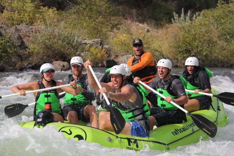 Rafting on the Gorge Section of the South Fork American River