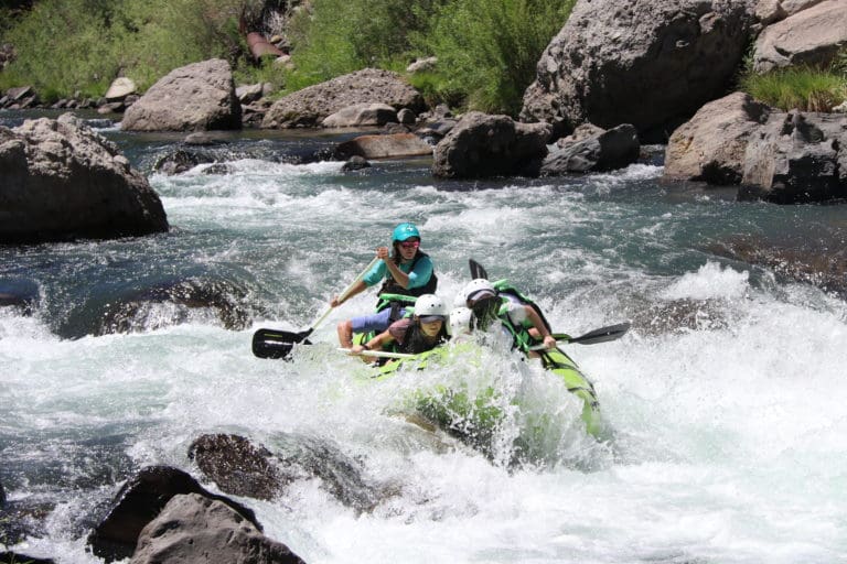 Truckee River Class 3 white water rafting