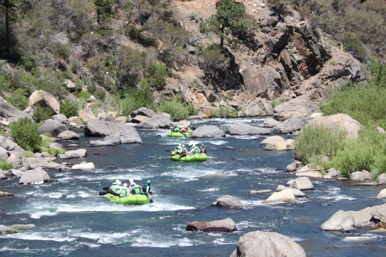 Truckee River Rafting with Raft California