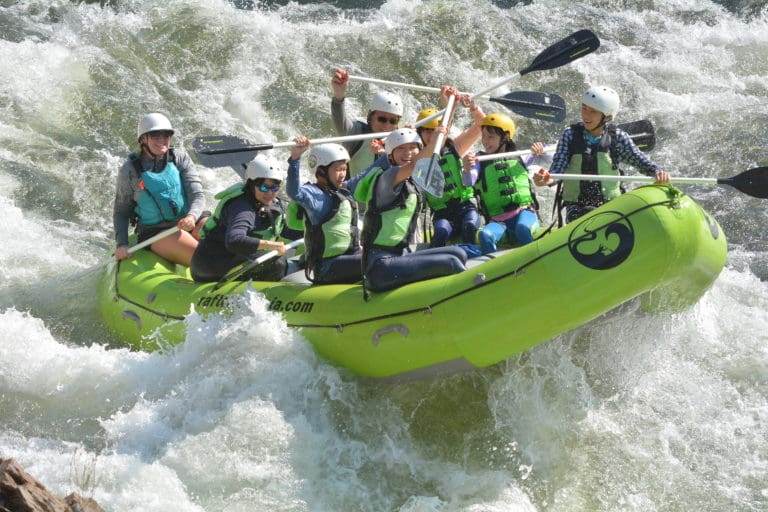 South Fork American River White water rafting