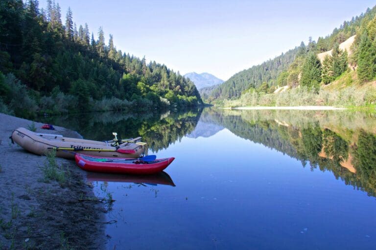 Beautiful-view-of-the-Lower-Klamath-river-from-camp-on-our-Overnight-Rafting-trips