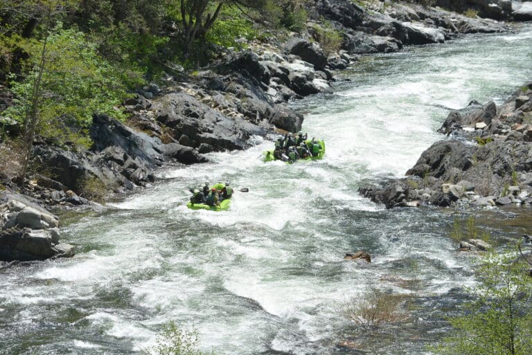 North Yuba River Whitewater Rafting Class IV and V rapids