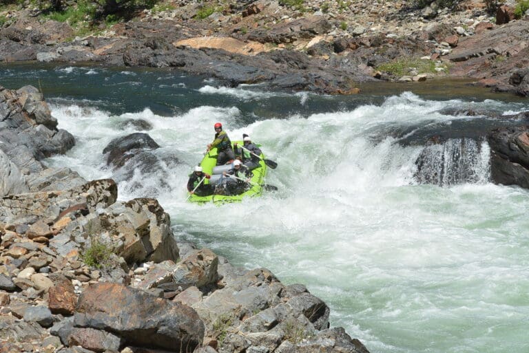 Two Pair Rapid on the North Yuba