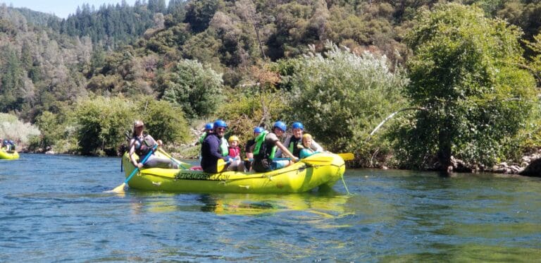 Class 2 American River White Water Rafting with Raft California