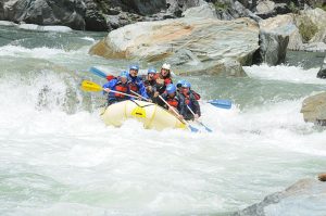 Spring Whitewater Rafting on the North Fork American River near Sacramento and Lake Tahoe.